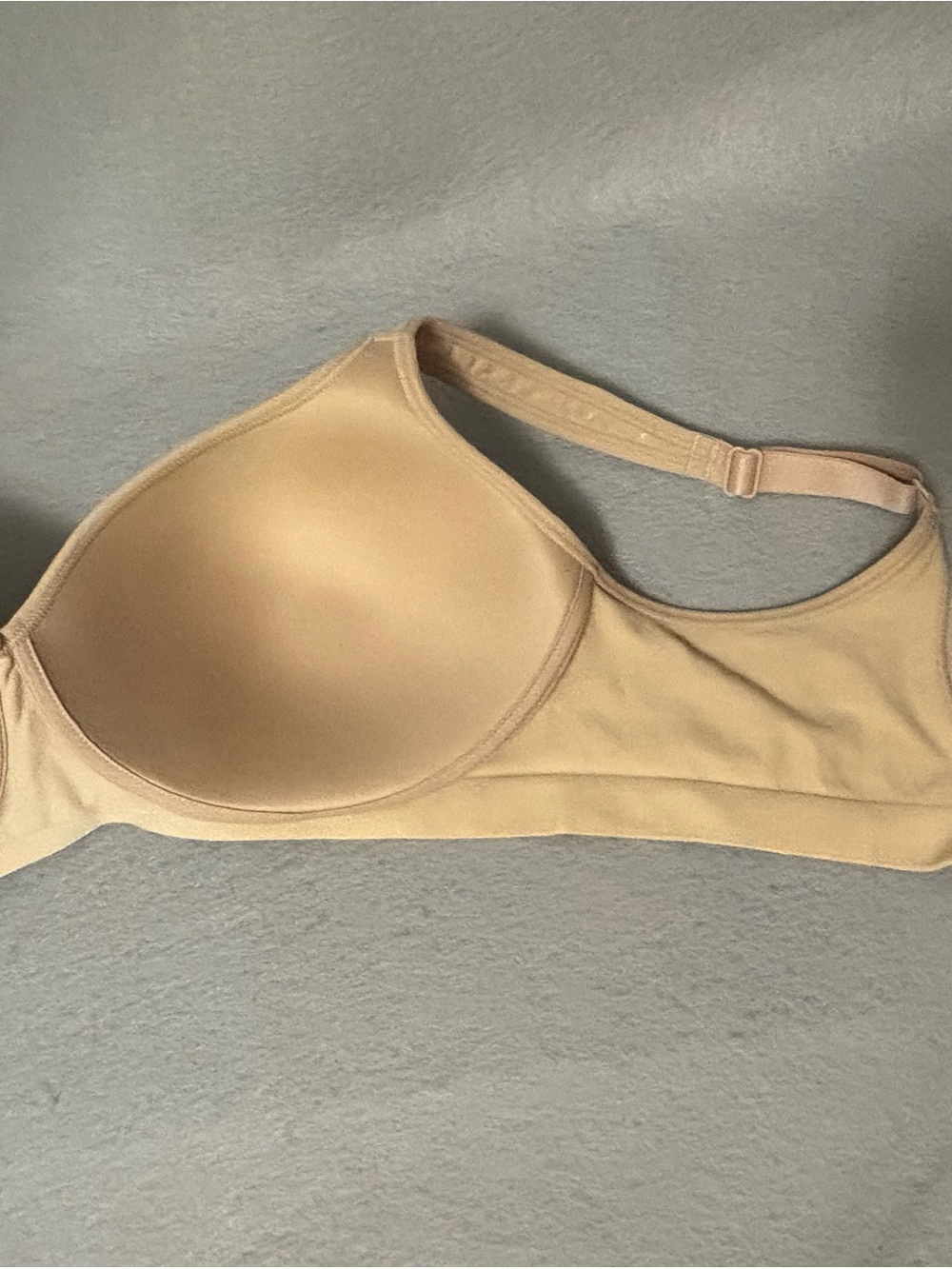 Bali Comfort Revolution 34C Beige Wireless Seamless Lightly Lined Bra DF6600 - Picture 6 of 8